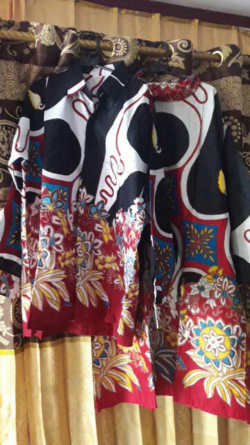 Maura Couple - Sania Ruffle Batik Couple Ori Ndoro Jowi Garansi Termurah Shopee - Batik Solo Modern