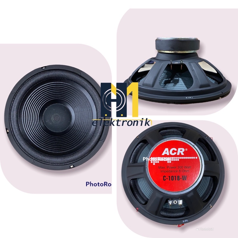 Speaker ACR 1018 W speaker Acr 10 inch Woofer