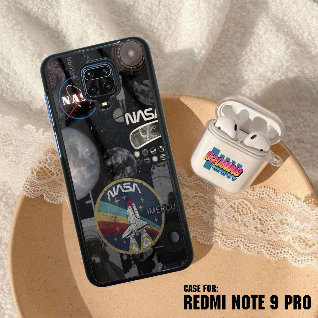 Case Xiaomi Redmi Note 9 Pro Hardcase 2D Glossy Casing Motif NASA