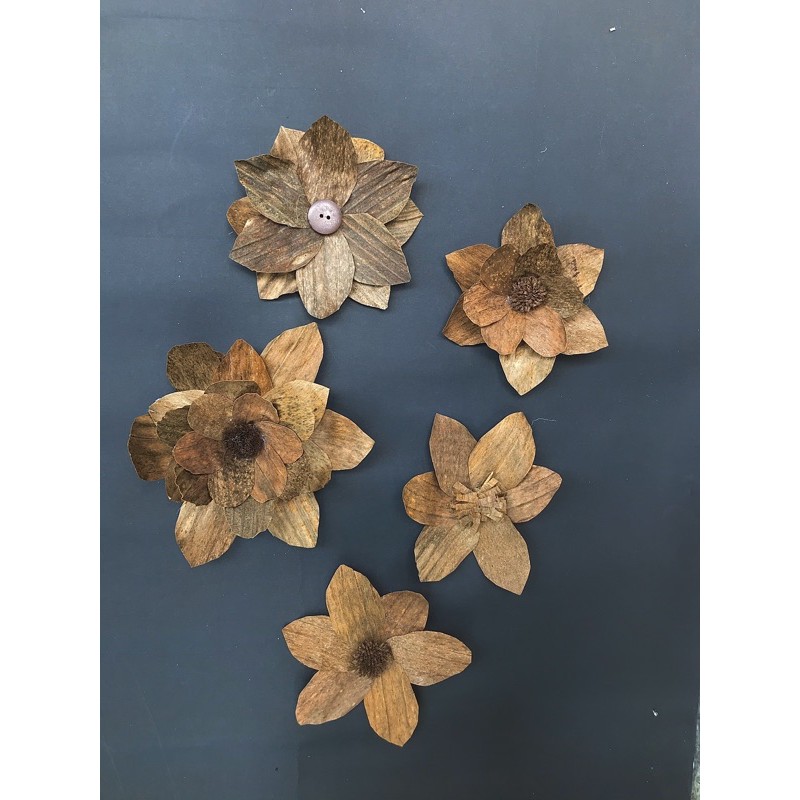 Bunga Rustic Daun Pisang Kering / Hiasan Mahar / Bunga Mahar / Godong gedhang