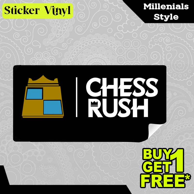 

Stiker Sticker Chess Rush Gambar Unik Desain Keren dan Kekinian Aesthetic Bahan Vinyl Satuan Anti Air
