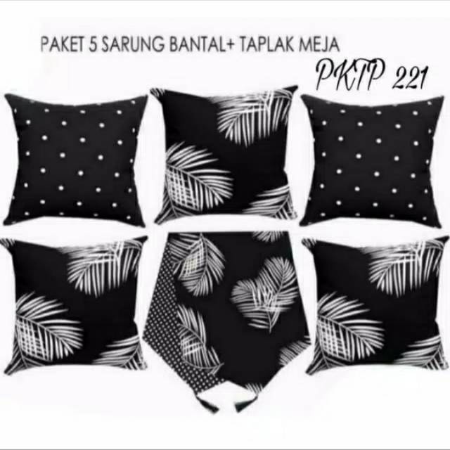  Sarung  bantal  sofa  50x50 taplak Shopee  Indonesia