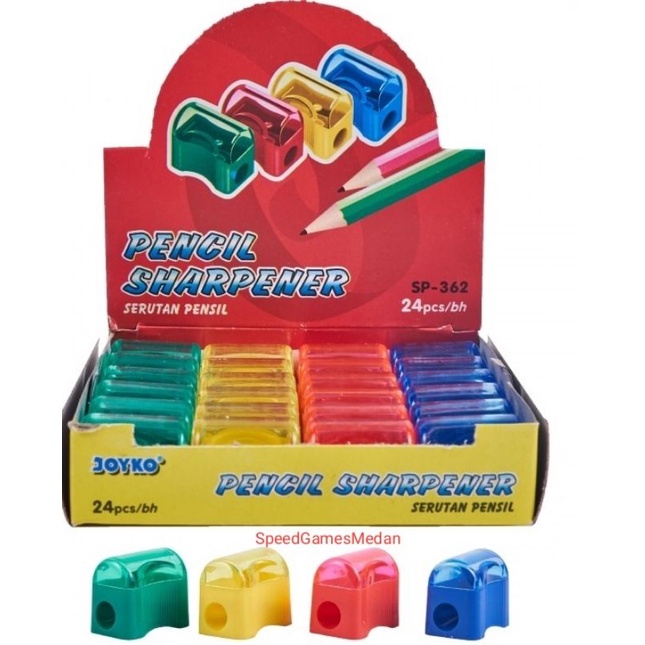 

Rautan Pensil JoykoSp-362 / Serutan Pensil Joyko ATK Stationer