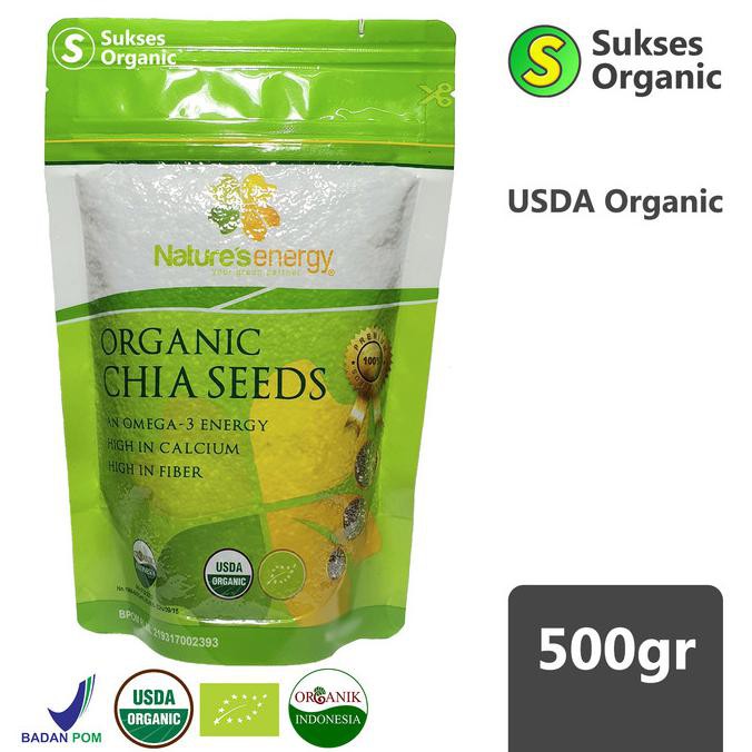 

Organic Chia Seeds | Nature's Energy | 500gr