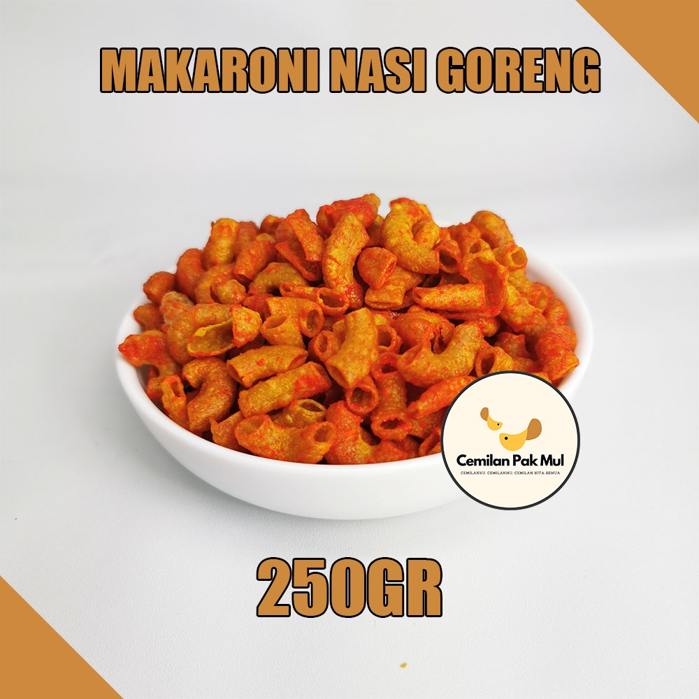 

( 250GR ) MAKARONI NASI GORENG PEDAS / MAKARONI PEDAS