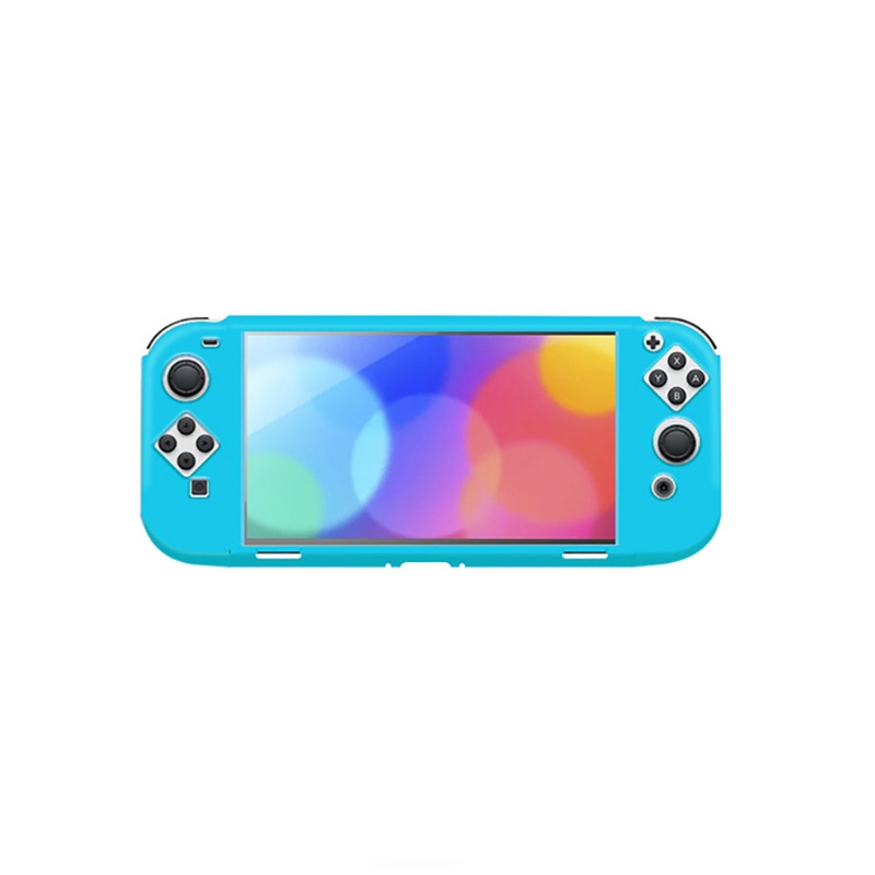 Vivi Casing Pelindung Konsol Game Nintendo Switch OLED Warna Hitam Biru Merah Putih