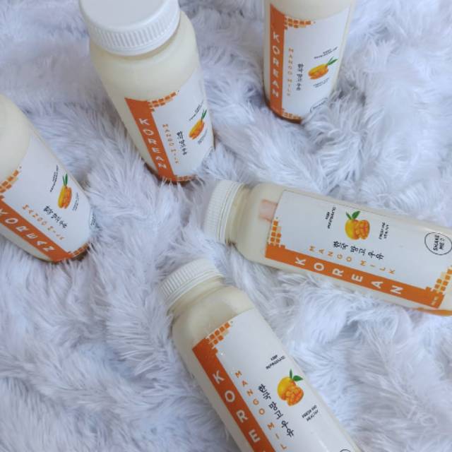 

Korean Mango Milk
