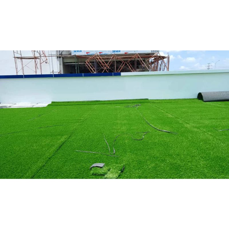 karpet rumput swiss 2 cm rumput sintetis meter rumput sintetic meter