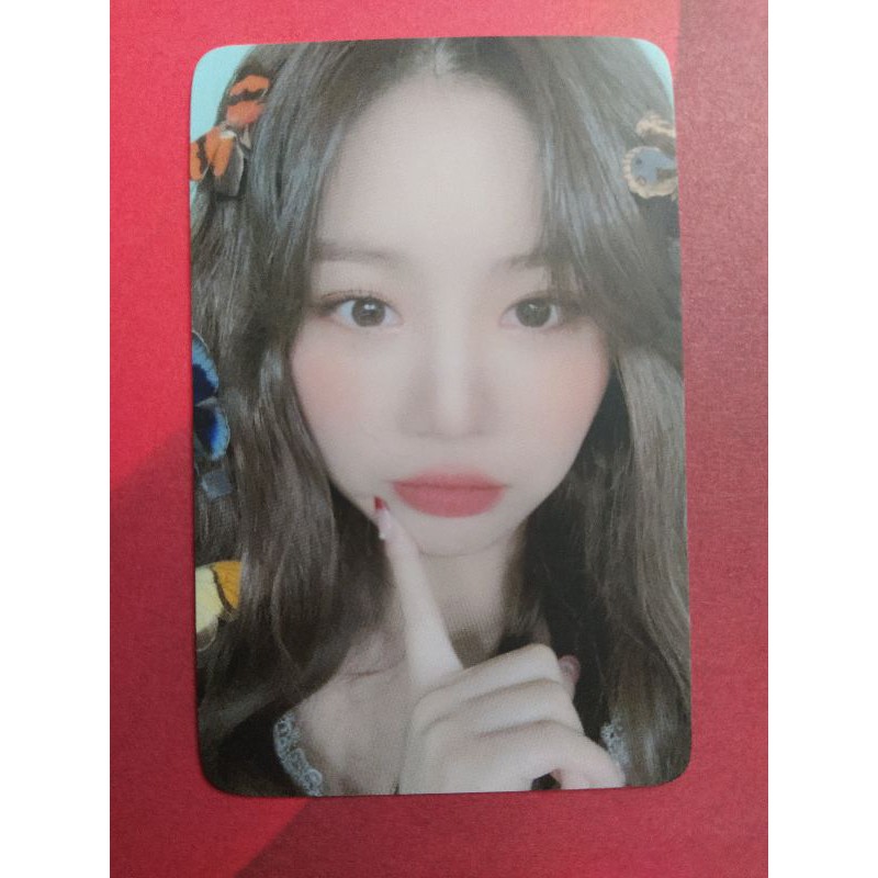 (G)I-DLE I BURN Soojin Ktown4u Photocard Pc