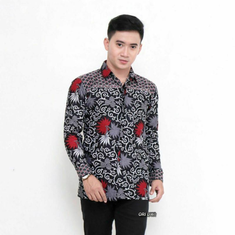 KEMEJA HEM BATIK TERLARIS DAN TERMURAH BERKUALITAS bfj 003 new