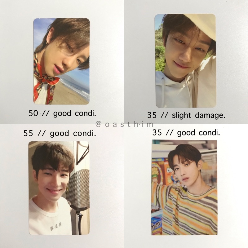 PHOTOCARD SEVENTEEN SEMICOLON HENGGARAE HYBE WONWOO THE8 DOKYEOM
