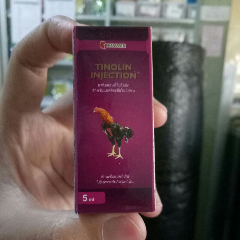 Tinolin injeksi 5 ml obat ayam sakit obat ayam di gigit nyamuk