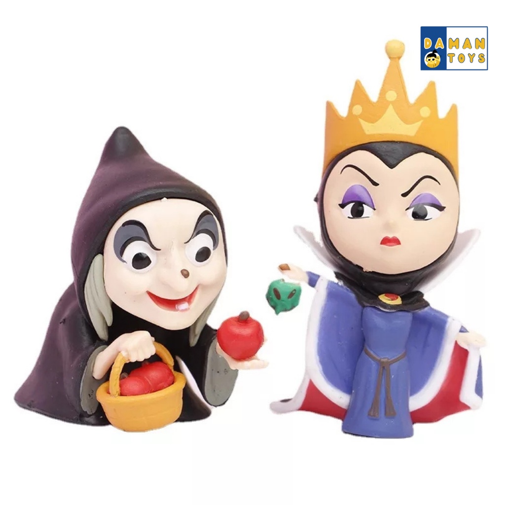 Figure Penjahat Disney Princess Villains Evil Queen Maleficent Ubsula Evil Witch Queen Of Hearts Cruella De vil Musuh Princes