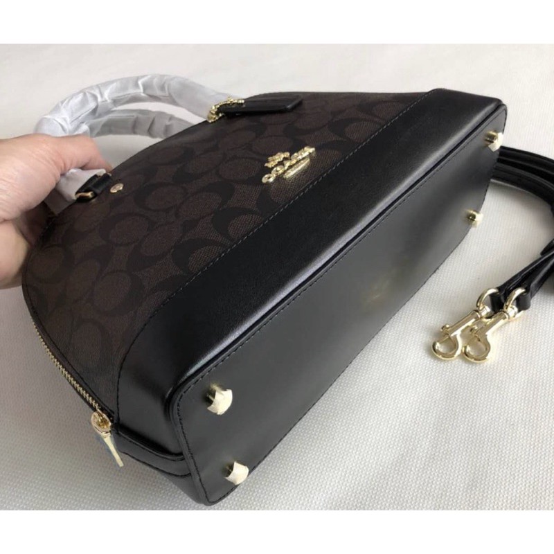 CH MINI SIERRA SATCHEL IN SIGNATURE CANVAS (CH F27583)