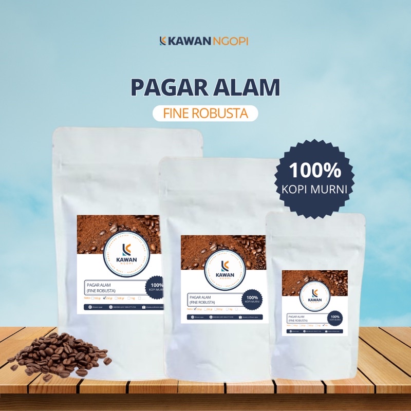 

Kawan Ngopi - Kopi Pagar Alam (Fine Robusta)