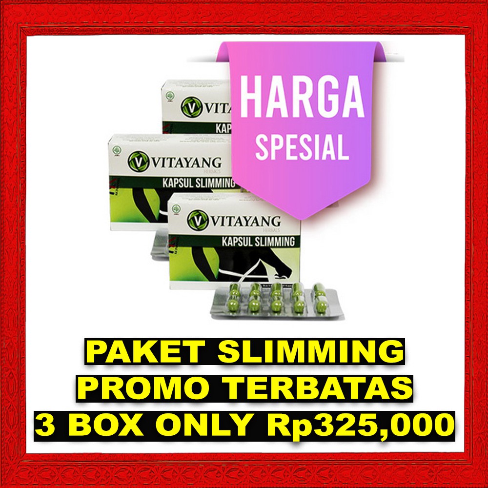 Vitayang Slimming Capsule Herbal Atasi Kegemukan Obesitas dengan Suplemen Herbal Alami Teh hijau