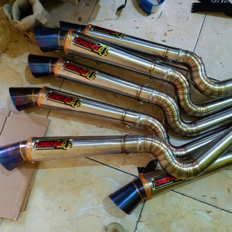 KENALPOT DAENG THAILAND PNP, SATRIA FU, SONIC, MX, VIXION