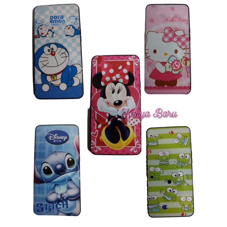 Case HP Oppo A16 A15 A12 Softcase Karakter Animasi Kartun Unik Dan Lucu