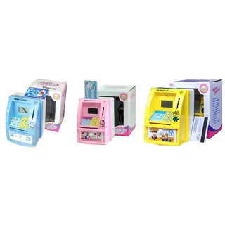 New Model Mainan  Anak  Celengan Atm  Mini Hello Kitty Mesin 