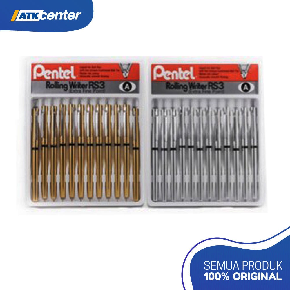 

Ballpoint / Pulpen PENTEL Rolling Writer RS3