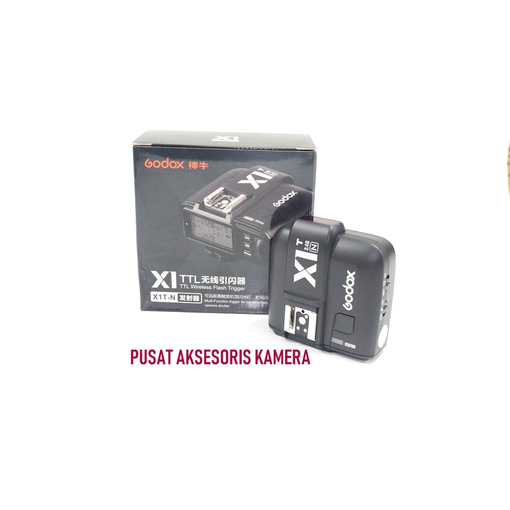GODOX X1T - N TTL WIRELESS FLASH TRIGGER (FOR NIKON)