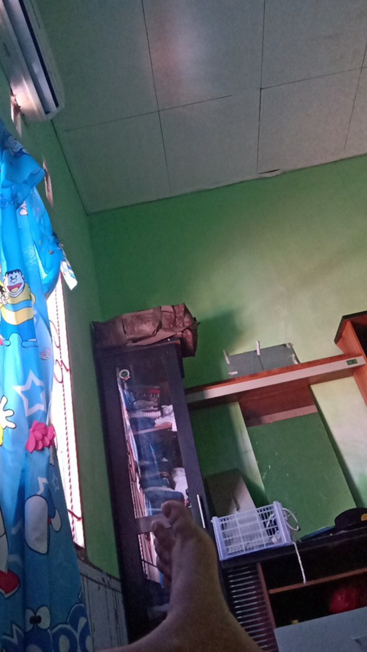 Qnunbatik Dress/terusan Batik Anak Perempuan 9-12 Th Tanggung Melati Dasar Cream