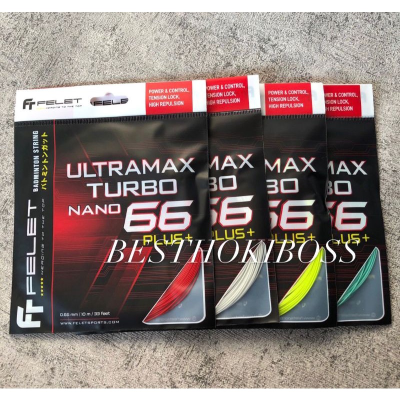 Senar Badminton Felet Ultramax Turbo 66 Plus Ori