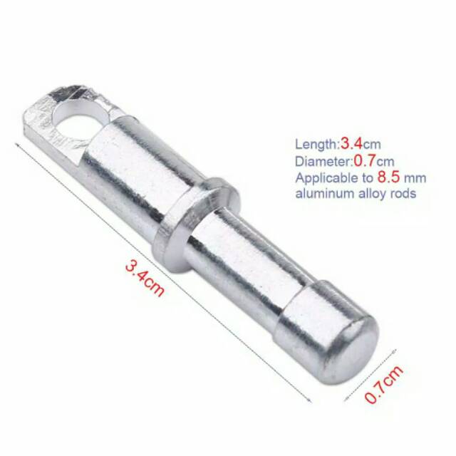 Ujung frame tenda alloy 8.5mm 7.9mm 8.5 end pole tent plug pucuk kaki tenda aluminium