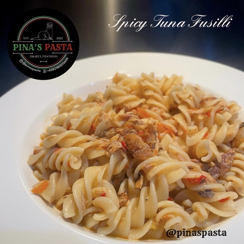 

PINA’S PASTA Spicy Tuna Fusilli