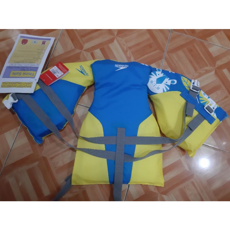 Speedo Child Universal Nylon Pfd Bright Yellow/Brilliant Blue