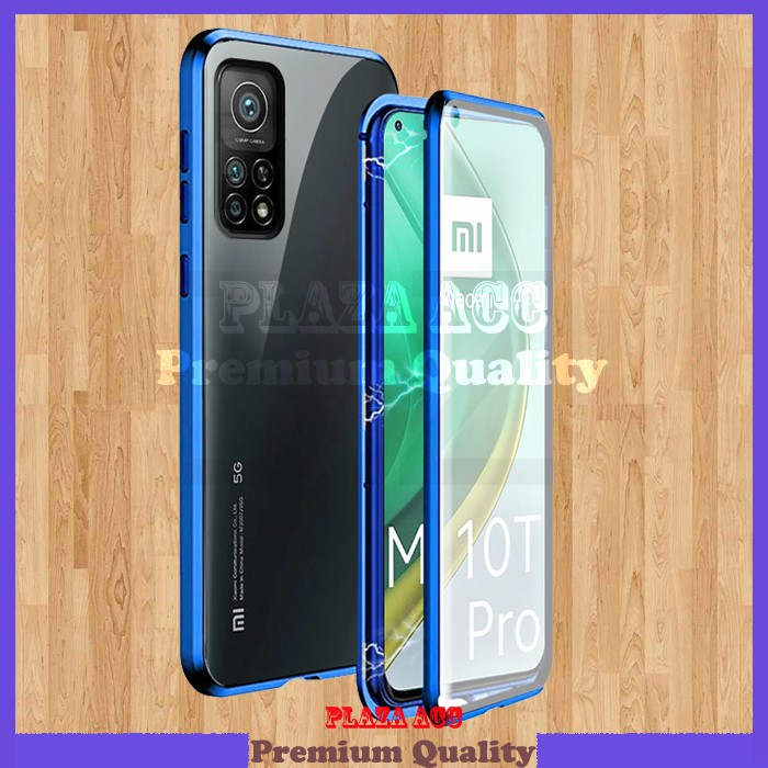 Duo Glass Case Xiaomi Mi 10T Mi 10T Pro - Casing Xiaomi Mi 10T Mi 10T Pro Case Cover Metal