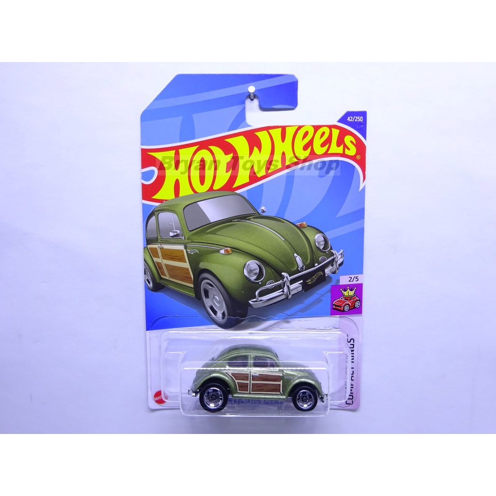 Hot Wheels Volkswagen Beetle Hijau