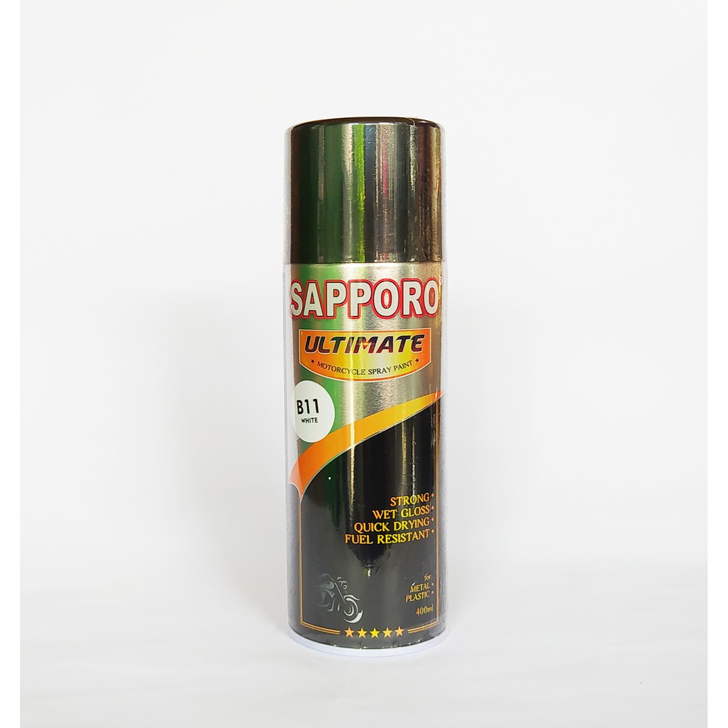 SAPPORO ULTIMATE WHITE B11 (Sapporo Spray Paint)