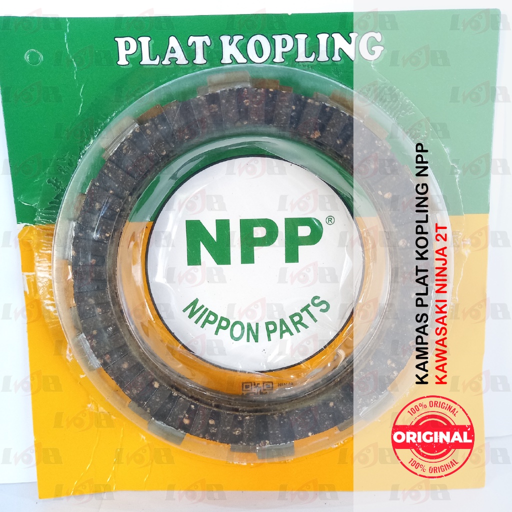 NPP Kampas Plat Kopling Ninja 2 Tak Parts Motor Kawasaki Ninja 150 R Ninja 150 RR 6 Lembar Clutch