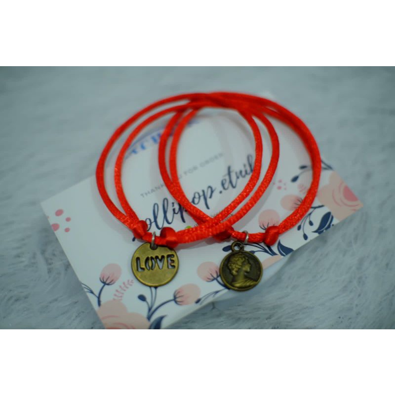 Gelang Tali Satin / Gelang Tali Merah
