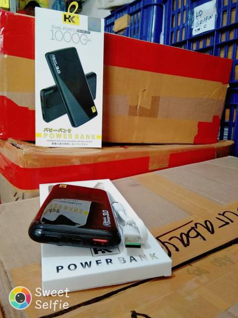 (COD)  POWER BANK HK D1. 10.000mah