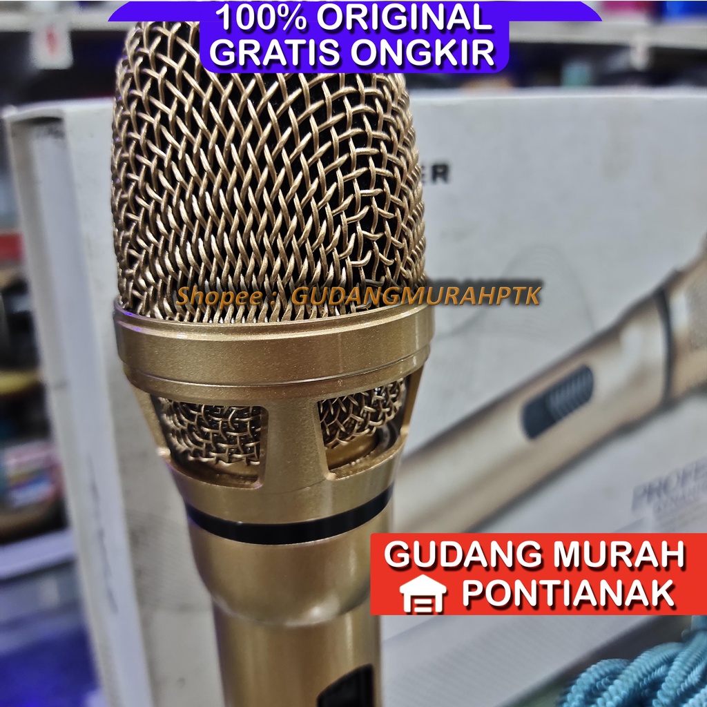 MIC SENNHEISER ORIGINAL SE-9000 ASLI TOP KUALITAS JERNIH SEPUL BESAR dan BERAT