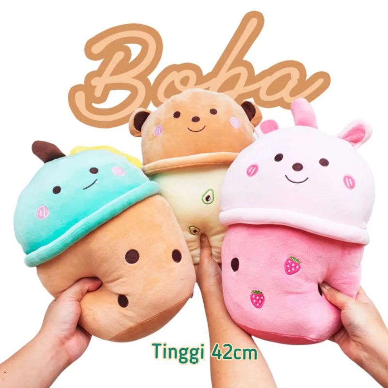 BONEKA CUTE BOBA ANIMAL 13&quot;