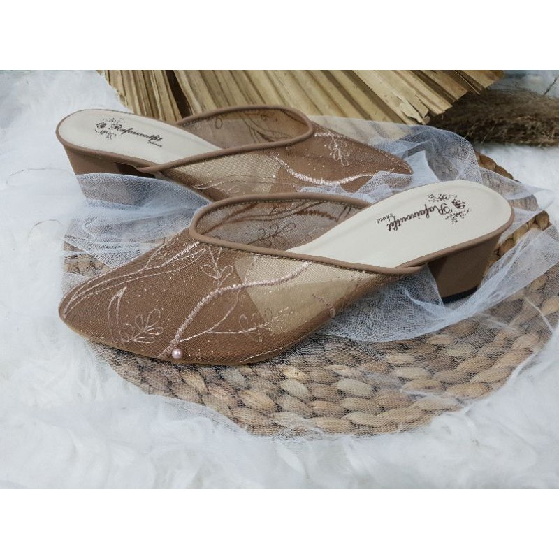 sepatu mocca wanita sepatu wanita luina tinggi 5cm