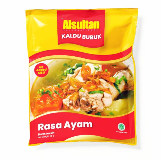 

Alsultan Kaldu Ayam / Kaldu Sapi / Kaldu Jamur - NON MSG - Bumbu Masak