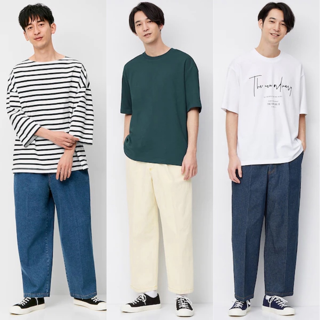 uniqlo Gu boyfriend denim pants