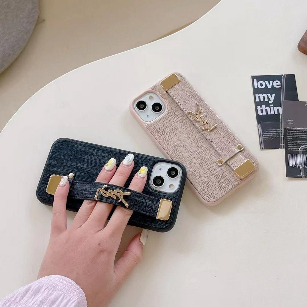 Casing Softcase Grip Holder Standing case Macaron FJ11 For Iphone 12 13 14 Pro max Plus 14+ 14Plus