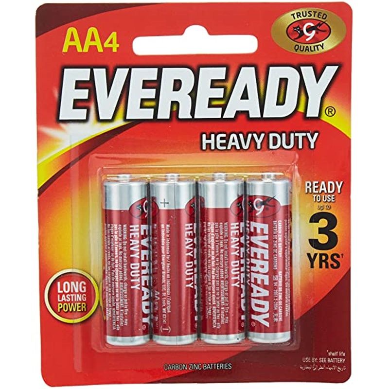 Batrai Eveready Merah AA/ AAA