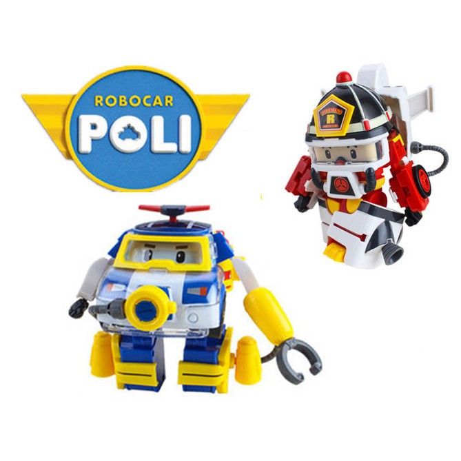 ROBOCAR POLI BISA BERUBAH JADI ROBOT ACTION PACK SPACE POLI DIVING