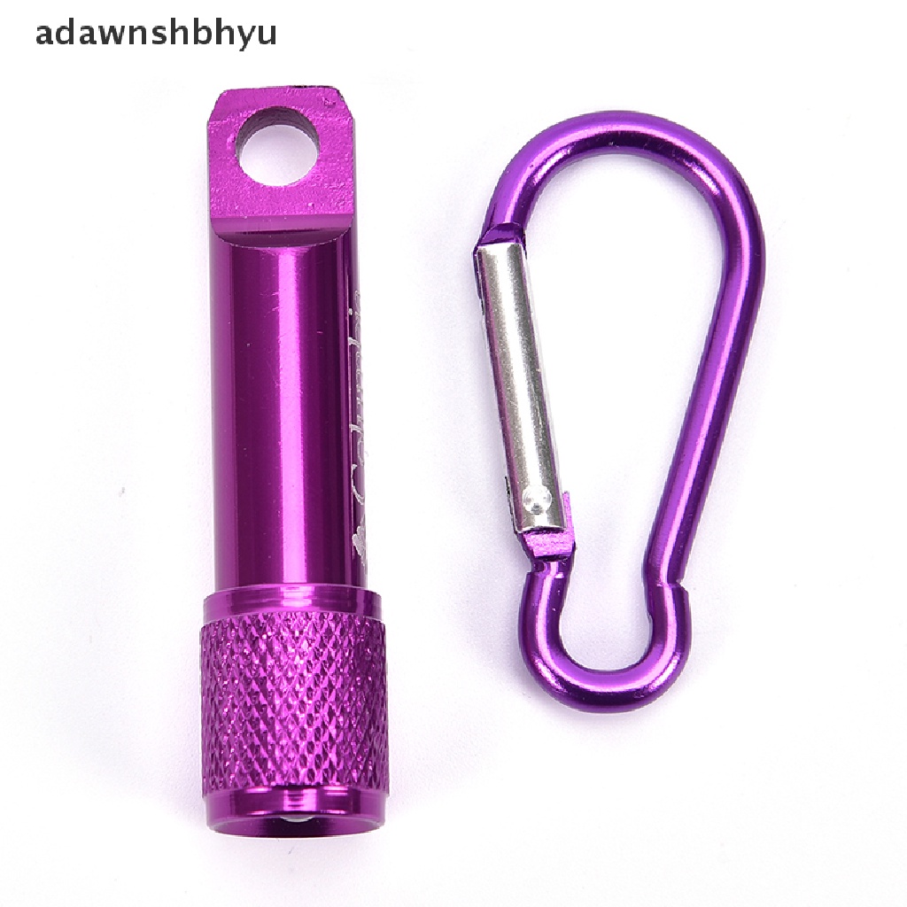 Adawnshbhyu Senter Mini Gantungan Kunci LED Pocket Torch Light Flashlight ID