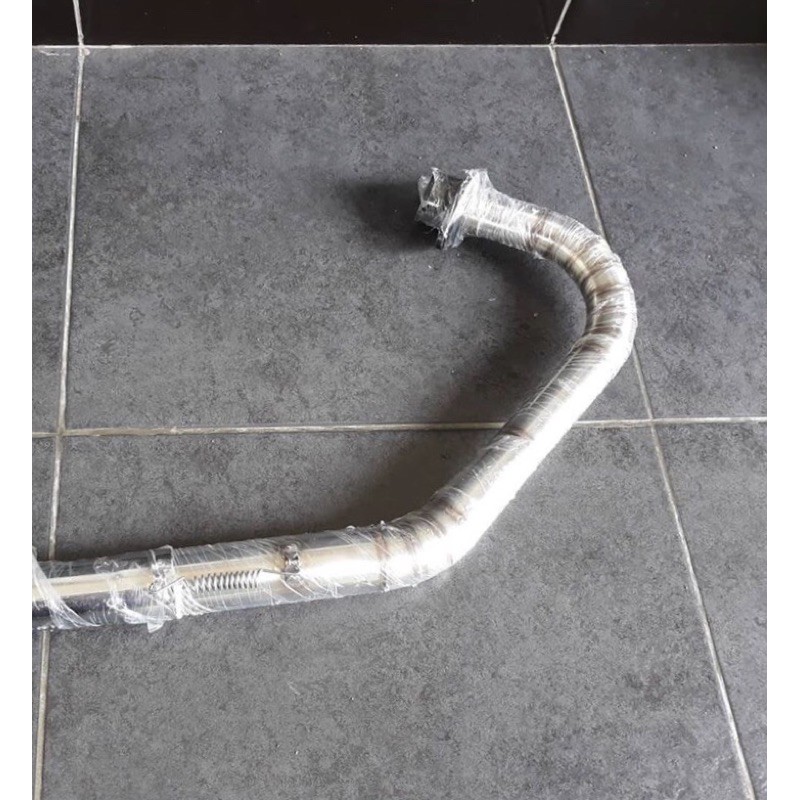 KNALPOT CORBI PLOR BEDEL LEHER STEINLES dan LEHER BIASA-Corbi leher steinles