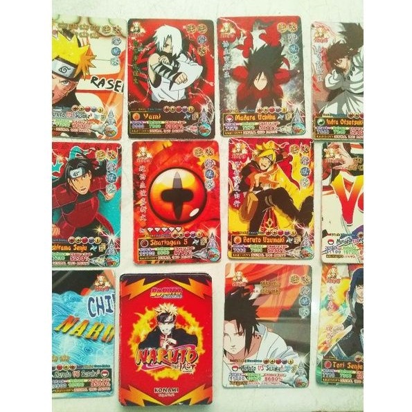 Jual Kartu Naruto Satu Kotak Isi 28 Kartu Bisa Dimainkan Di Hp | Shopee ...