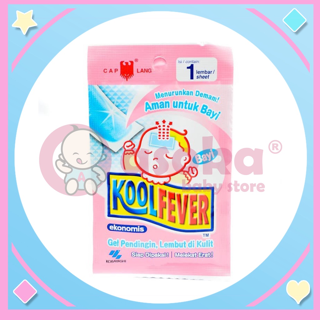 KoolFever Plester Kompres Bayi &amp; Anak 1 lembar ASOKA