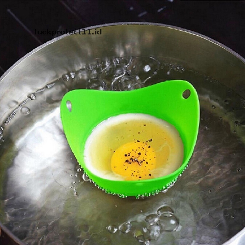 //HG&amp;ID// 1pc Silicone Egg Poacher Cook Poach Pods Kitchen Cookware Poached Baking Cup .