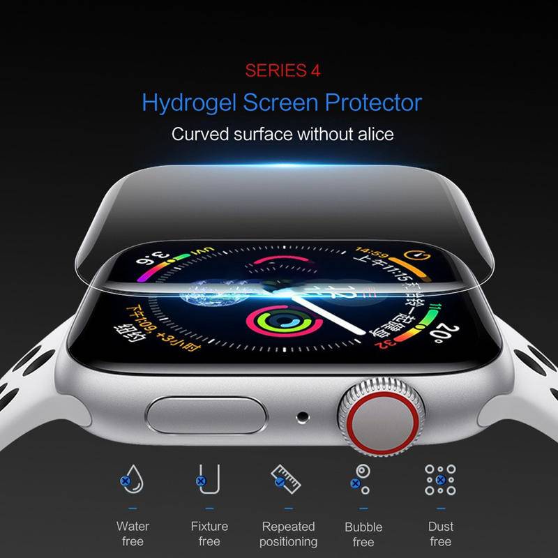 Pelindung Layar Hydrogel Untuk iWatch Seri 7 6 SE 5 4 3 2 41mm 45mm 44mm